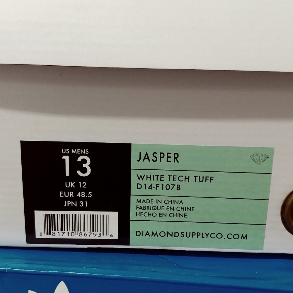 Diamond Supply Jasper Tech Tuff US Sz 13